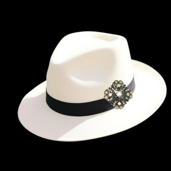 Vintage Silver Tone Maltese Cross Pendant Pin Brooch 1950 one owner authentic - Picture 2 of 16